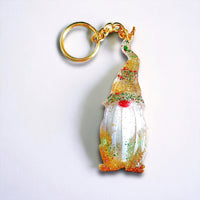 Sparkling Gnome Keychain - Smooth & Touch-Friendly Charming Accessory