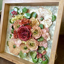 Bridal Bouquet Shadow Box