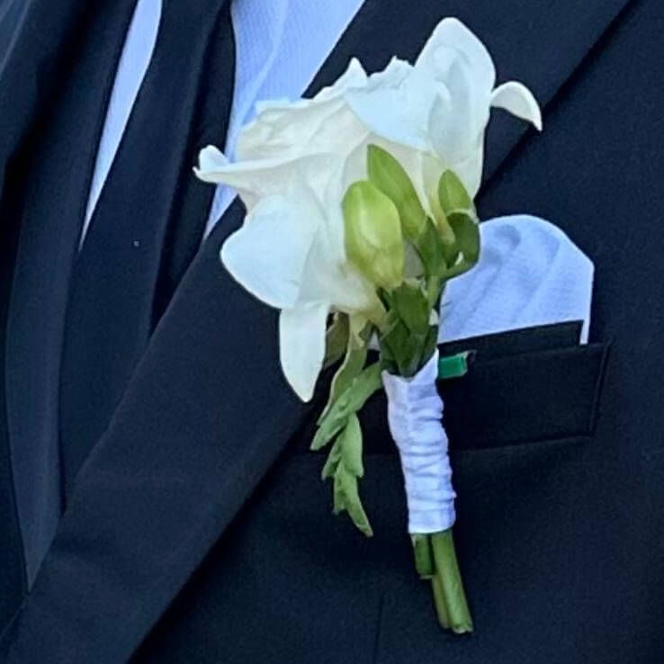 butoniera mirelui inainte de conservare
