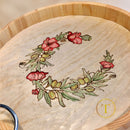 Wild Poppies: Handmade Wooden Tray & Cutting Board Set