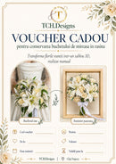 Voucher Cadou pentru Conservarea Buchetului de Mireasa in Rasina